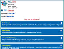 Tablet Screenshot of m.w3now.com